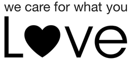 WE CARE FOR WHAT YOU LOVE trademark