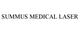 SUMMUS MEDICAL LASER trademark
