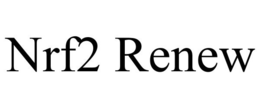 NRF2 RENEW trademark