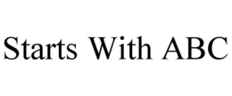 STARTS WITH ABC trademark