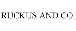 RUCKUS AND CO. trademark