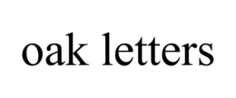 OAK LETTERS trademark