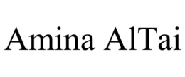AMINA ALTAI trademark
