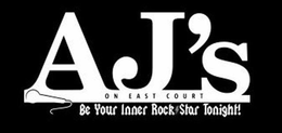 AJ'S ON EAST COURT BE YOUR INNER ROCK STAR TONIGHT! trademark
