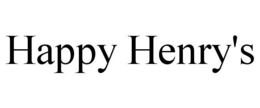 HAPPY HENRY'S trademark
