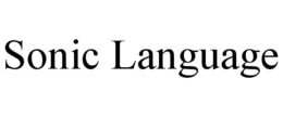 SONIC LANGUAGE trademark