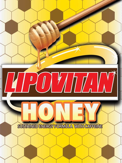 LIPOVITAN HONEY SUSTAINED ENERGY FORMULA WITH CAFFEINE trademark