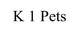 K 1 PETS trademark