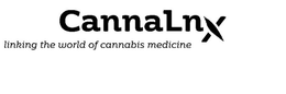 CANNALNX LINKING THE WORLD OF CANNABIS MEDICINE trademark