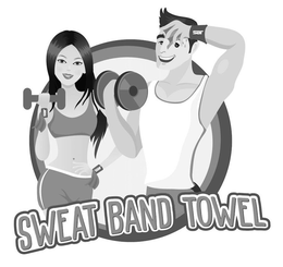 SWEAT BAND TOWEL SBT trademark