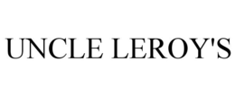 UNCLE LEROY'S trademark
