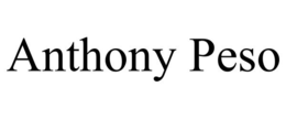 ANTHONY PESO trademark
