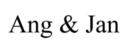 ANG & JAN trademark