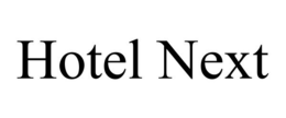 HOTEL NEXT trademark