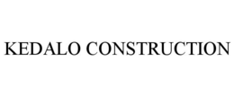 KEDALO CONSTRUCTION trademark
