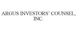 ARGUS INVESTORS' COUNSEL, INC. trademark