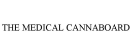 THE MEDICAL CANNABOARD trademark