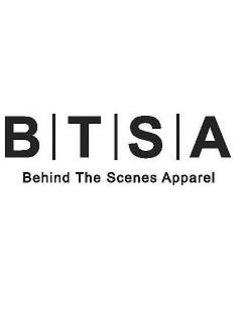 B T S A BEHIND THE SCENES APPAREL trademark