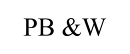 PB &W trademark