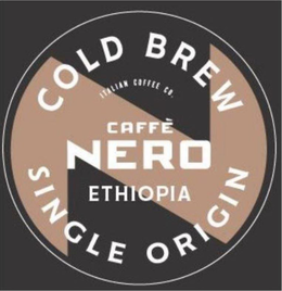 COLD BREW ITALIAN COFFEE CO. CAFFÈ NERO ETHIOPIA SINGLE ORIGIN trademark