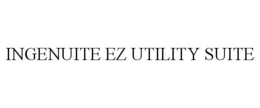 INGENUITE EZ UTILITY SUITE trademark