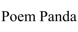 POEM PANDA trademark