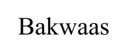 BAKWAAS trademark