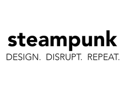 STEAMPUNK DESIGN. DISRUPT. REPEAT. trademark