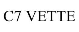 C7 VETTE trademark