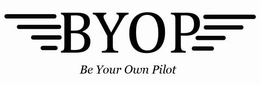 BYOP BE YOUR OWN PILOT trademark