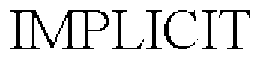 IMPLICIT trademark