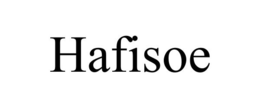 HAFISOE trademark