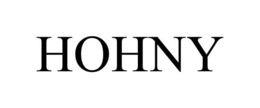 HOHNY trademark