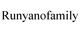RUNYANOFAMILY trademark