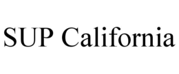 SUP CALIFORNIA trademark