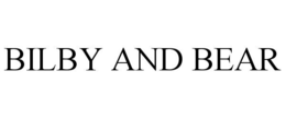 BILBY AND BEAR trademark