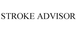 STROKE ADVISOR trademark