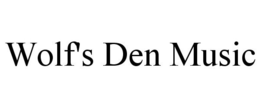 WOLF'S DEN MUSIC trademark