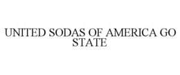 UNITED SODAS OF AMERICA GO STATE trademark