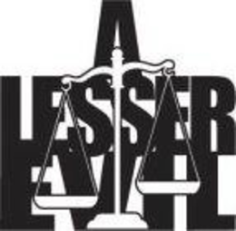 A LESSER EVIL trademark