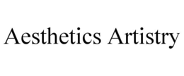 AESTHETICS ARTISTRY trademark