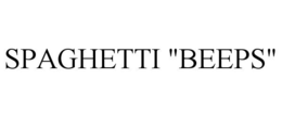 SPAGHETTI "BEEPS" trademark