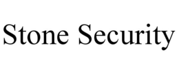 STONE SECURITY trademark
