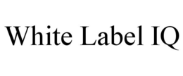 WHITE LABEL IQ trademark