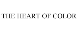 THE HEART OF COLOR trademark