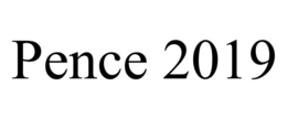 PENCE 2019 trademark