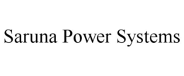 SARUNA POWER SYSTEMS trademark