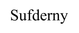 SUFDERNY trademark