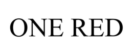 ONE RED trademark