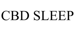 CBD SLEEP trademark